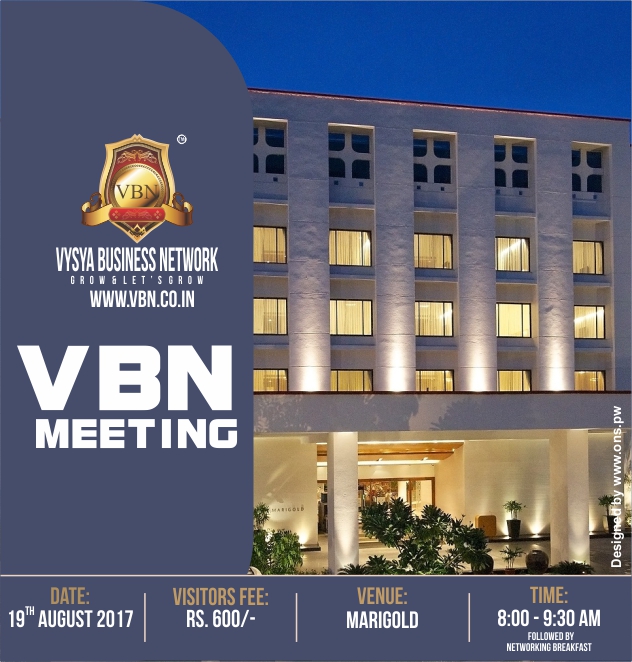 VBN Meeting - 19th Aug 2017