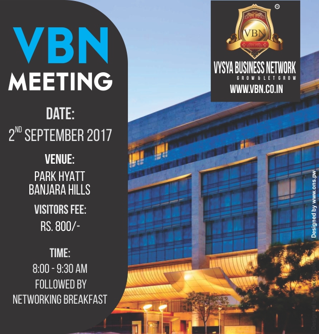 VBN Meeting - 02 September 2017