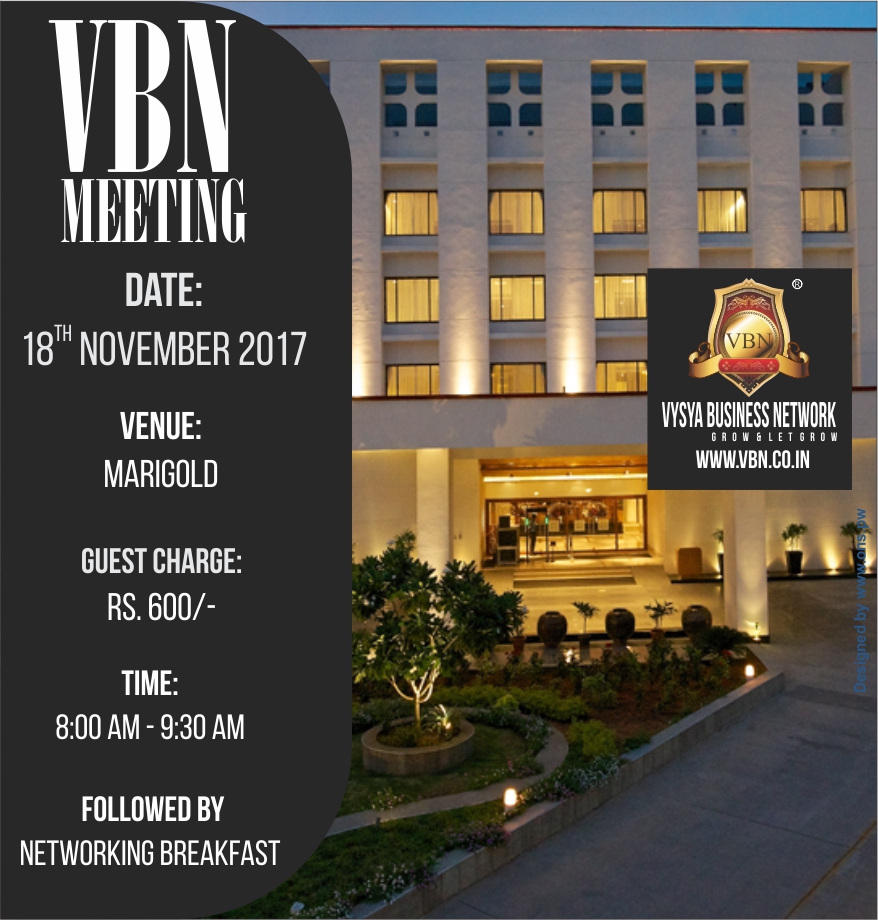 VBN Meeting - 18 November 2017